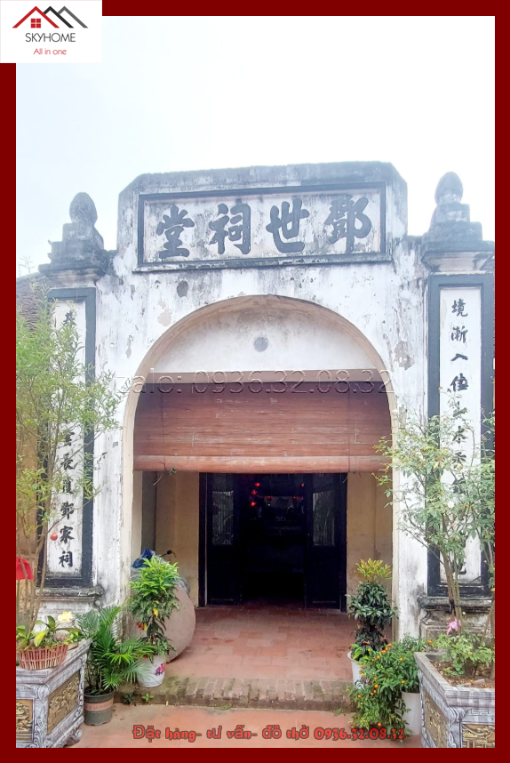 Đại tự thờ chữ Đặng Thế Từ đường